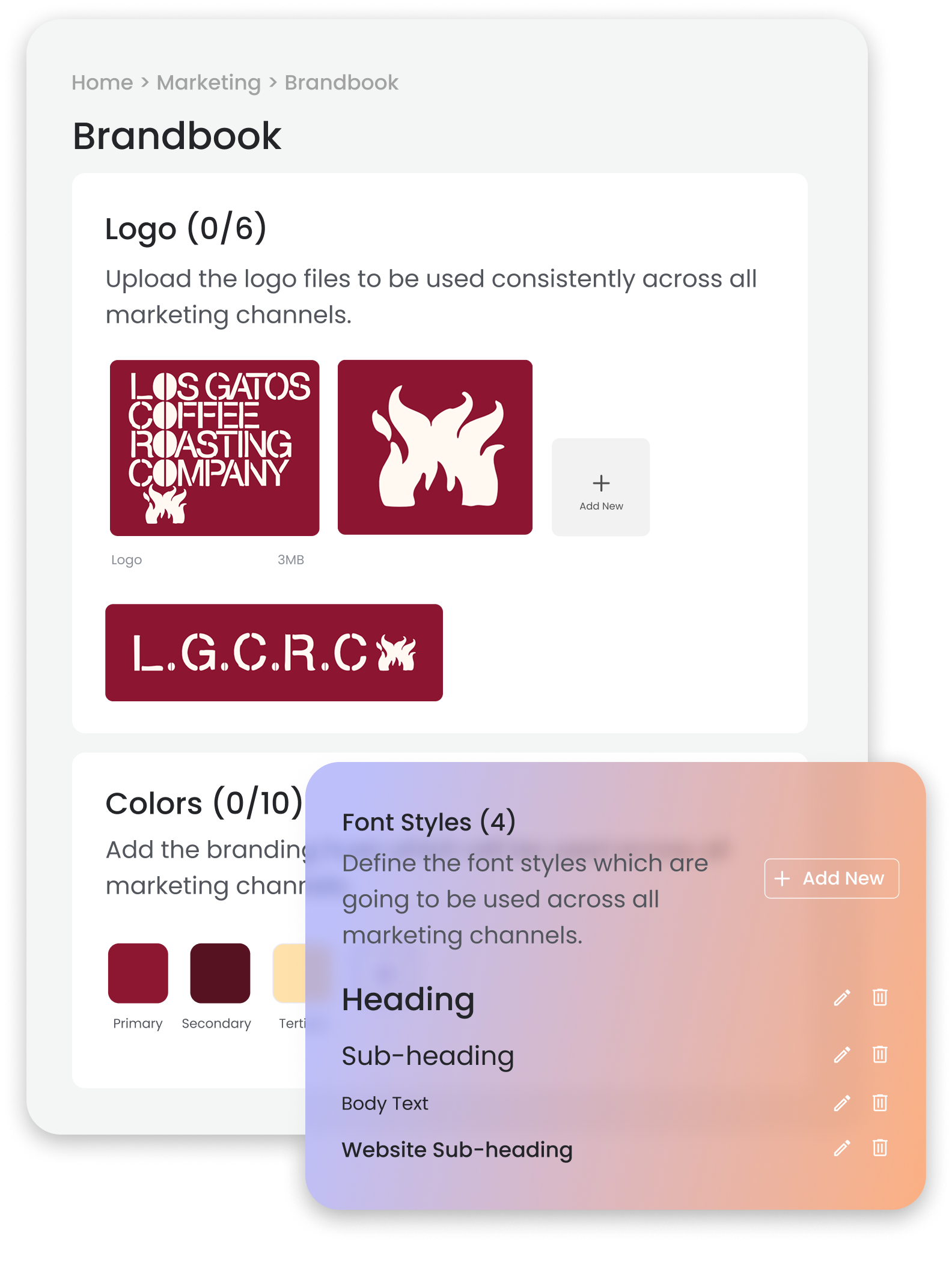 Mobile view